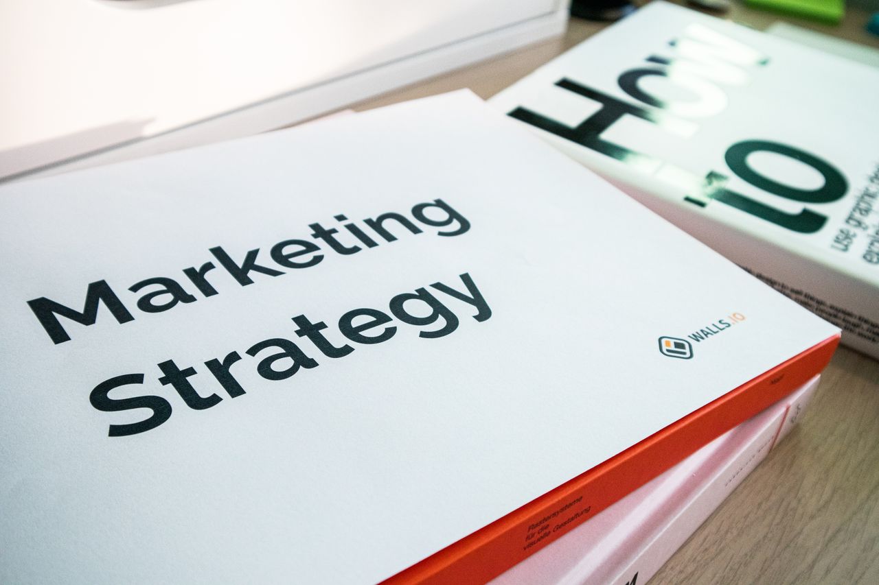 services-01 A detailed view of marketing strategy documents with close focus on text, ideal for business and finance content.